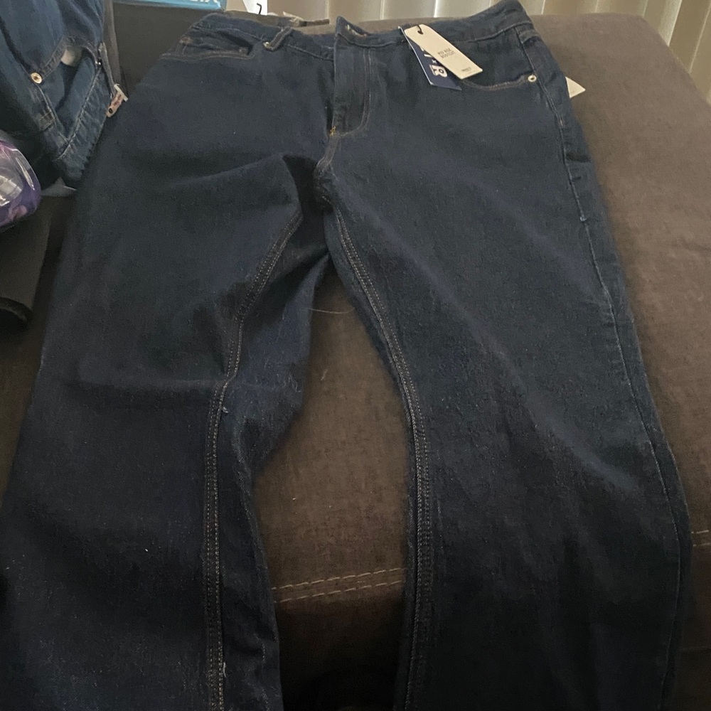 Forever 21 Women's Dark Blue Boot Cut Jeans